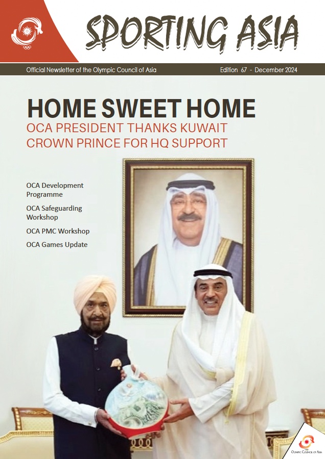 OCA’s new Sporting Asia highlights development programme, workshops