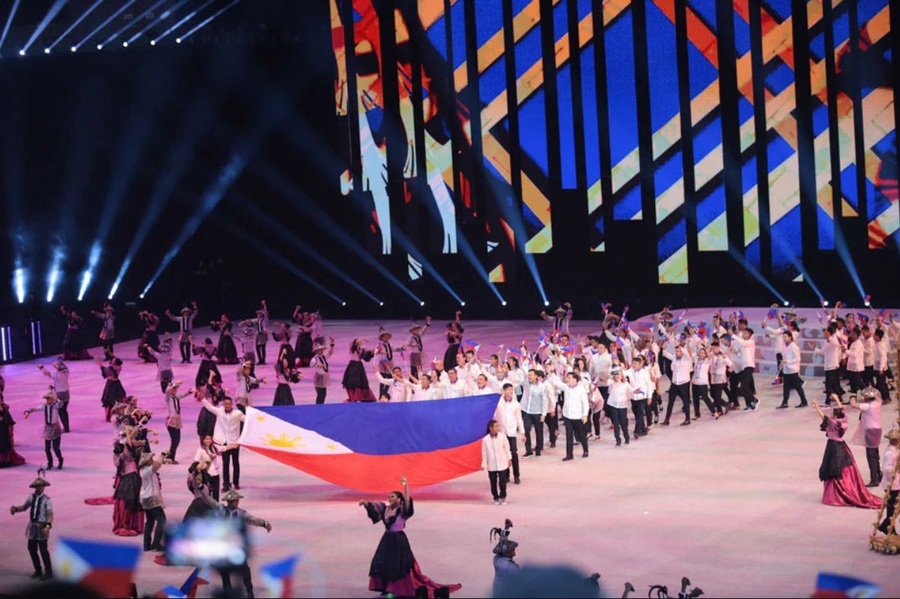 The Philippines delegation at the 30th SEA Games in 2019. © ABS-CBN News