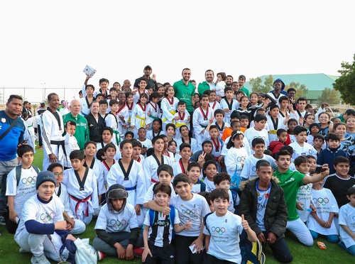 Saudi Arabian Olympic Committee celebrates Olympic Day