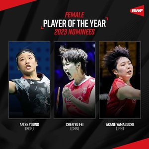 Asian Games women’s badminton champion An Se-young nominated for BWF player of the year