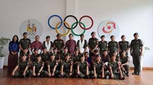 Bhutan NOC President Prince Jigyel lauds boxer Dechen Dorji