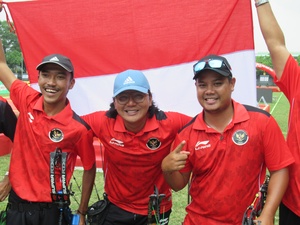 High drama in men’s archery as Indonesia takes gold; Thai women break SEA Games record