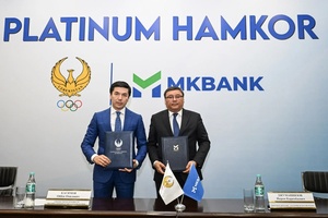 Uzbekistan NOC signs up MKBANK as Platinum Partner