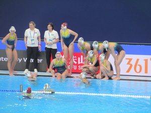 Kazakhstan beat Brazil 16-15 in women’s water polo shootout