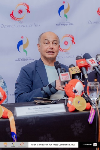 OCA Director General praises Aichi-Nagoya 2026 Asian Games preparations to Colombo media