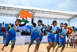 Ten NOCs earn gold at 6th Asian Beach Games