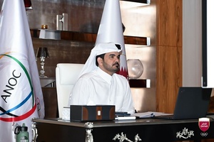 QOC President Sheikh Joaan attends ANOC Executive Council meeting