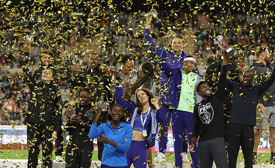 Diamond League champions at Brussels 2019. © Wanda Diamond League