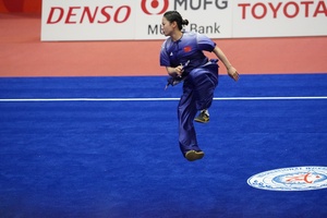 Zhang Yaling claims wushu gold in women’s nanquan-nandao