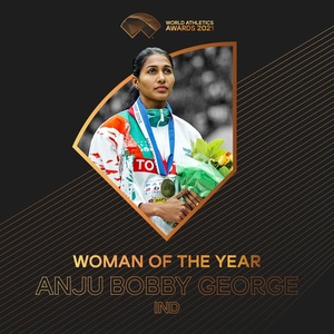 India’s Anju Bobby George named Woman of the Year by World Athletics