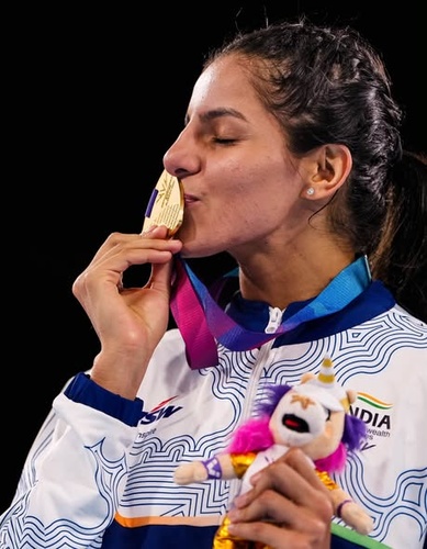 Boxing champ Sakshi Chaudhary dedicates Glasgow gold to 1.5 billion Indians