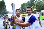 Jakarta - Palembang 2018  | New Delhi, India - 18th Asian Games Torch Relay 2018