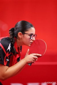 Bisan Chiri, 15, shows fighting spirit for Lebanon