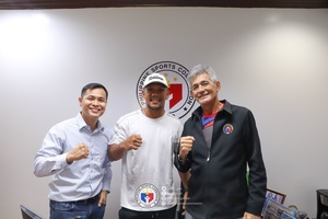 Paris-bound boxer Marcial visits PSC to discuss Olympic preparations