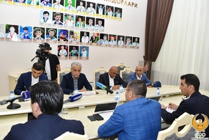 Uzbekistan NOC welcomes AFC President Sheikh Salman