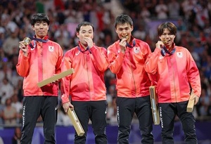 Japan’s men’s foil team gold crowns successful Paris 2024 fencing competition