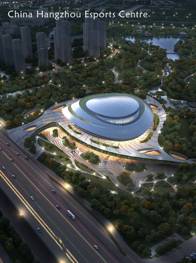 The China Hangzhou Esports Centre is one of 55 competition venues for the 19th Asian Games from September 10-25, 2022. Esports will be making its debut as an official medal sport and will be of great interest to broadcasters. @19thAGHZ2022