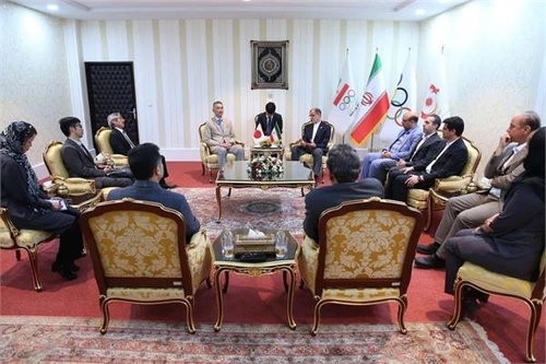 Iran and Japan push for closer cooperation in sports