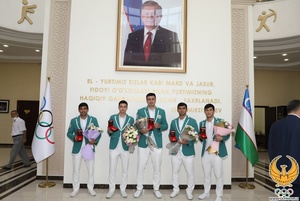 Uzbekistan NOC honours Tokyo 2020 heroes with Independence Day commemorative medals