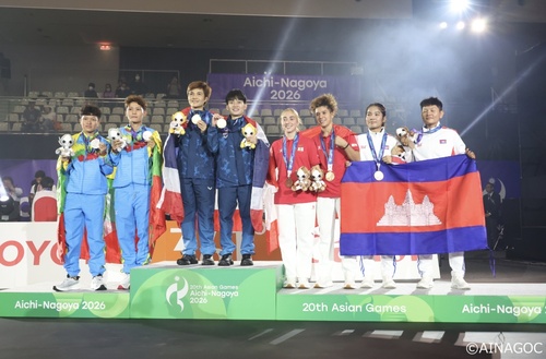 Thailand claim women’s doubles teqball gold at Aichi-Nagoya 2026