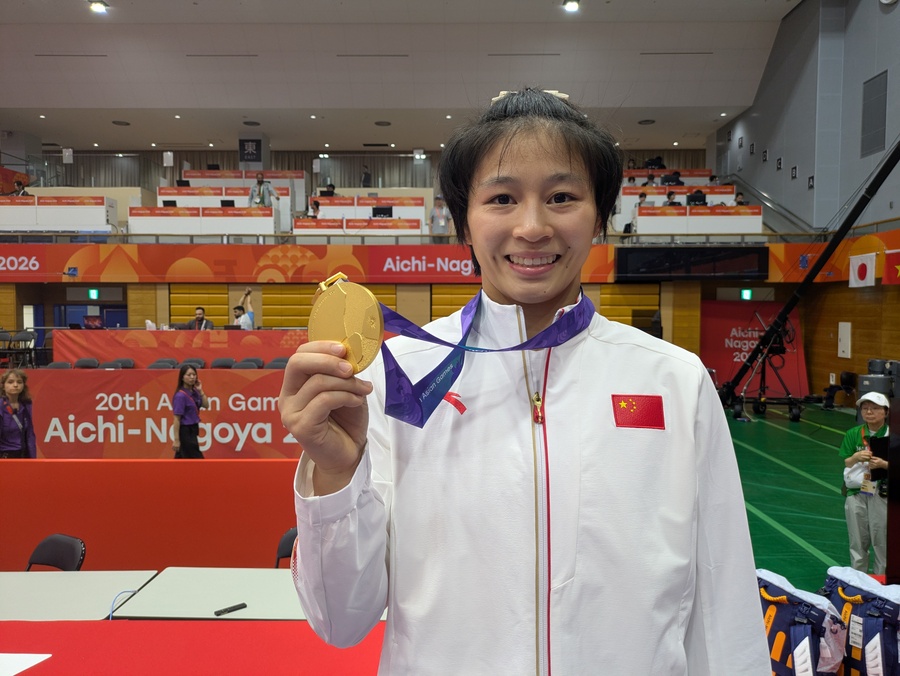 China’s Hong tops giant-killer Son for 57kg gold in women’s wrestling