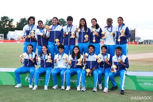 India produce record score to thrash Sri Lanka in women's cricket final