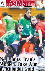 Iran's women’s kabaddi team learns from the best – rivals India