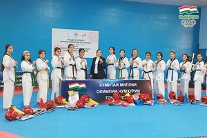 Tajikistan NOC hosts OCA Social Development Through Olympism and Education course for female taekwondo athletes