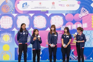 Sports roadshow in Hong Kong promotes Paris 2024 and National Games of China 2025