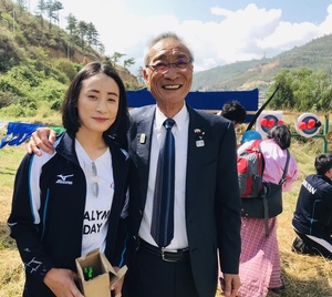 Bhutan's Olympic archer Karma mourns SEISA Group CEO and supporter Miyazawa