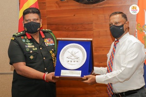 Army Commander holds reception for Tokyo-bound Team Sri Lanka