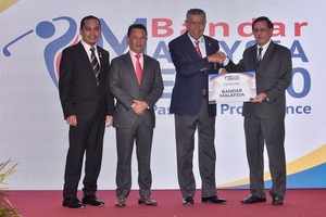 Malaysia NOC President attends golf sponsorship ceremony