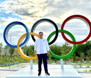 Kazakhstan NOC President Golovkin enjoys Olympic Village experience again