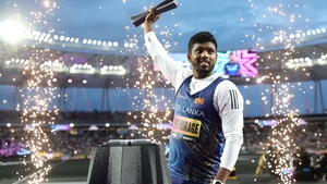 Sri Lanka’s javelin ace Rumesh Tharanga wins World Athletics Ultimate Championship title