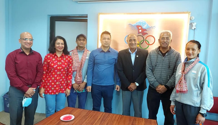 Nepal NOC holds send-off ceremony for fencing delegation