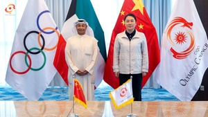 OCA Director General Husain Al Musallam receives Mayor of Haiyang City