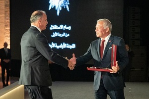 King Abdullah II bestows Independence Medal on Jordan Olympic Committee