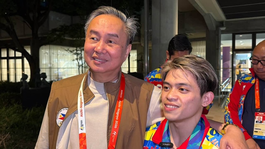 POC President beams with pride after gold medal breakthrough