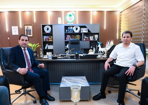 Iraq NOC President meets MP to discuss sports promotion strategy
