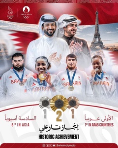 BOC celebrates Team Bahrain’s historic achievement in Paris