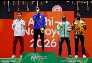 Kuwait’s Abdullah Shaaban wins Asian Games karate gold over Qatar’s Abdelhamid