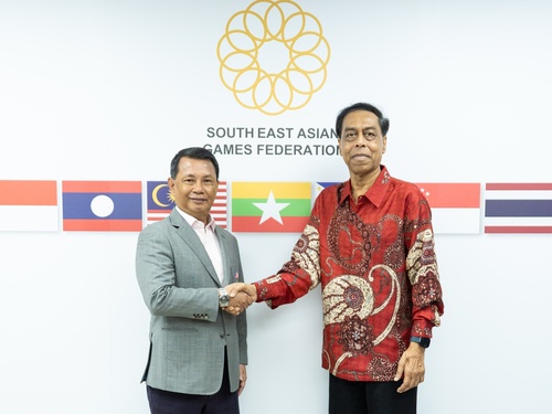 Sepaktakraw leaders visit Malaysia NOC President