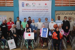Palestine NOC hosts wheelchair basketball competitions