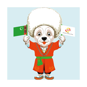 Mascot Ashgabat 2017