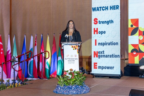 OCA Gender Equity Committee Chair presents road map at Brunei seminar