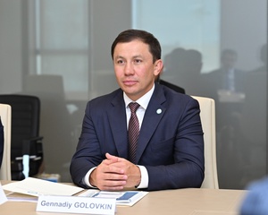 Kazakhstan NOC President Gennadiy Golovkin stands for ISSA post