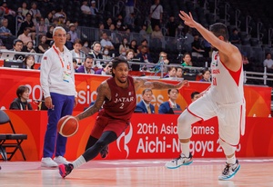 Lewis leads Qatar to victory over Iran in men’s basketball opener at Asian Games