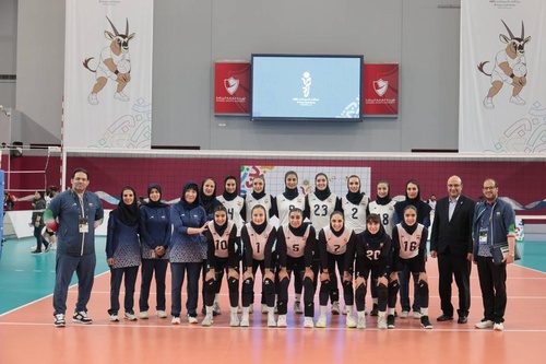 Iranian girls win team gold medals in futsal, handball and volleyball at AYG