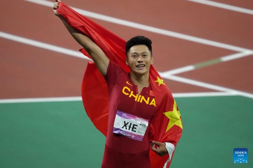 China cleans up with two gold medals in 100m sprints