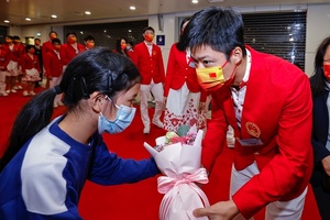 Macau welcomes China’s Olympic heroes for three-day visit